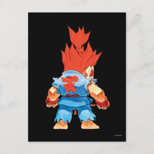 Super Puzzle Fighter II Turbo Akuma Postcard
