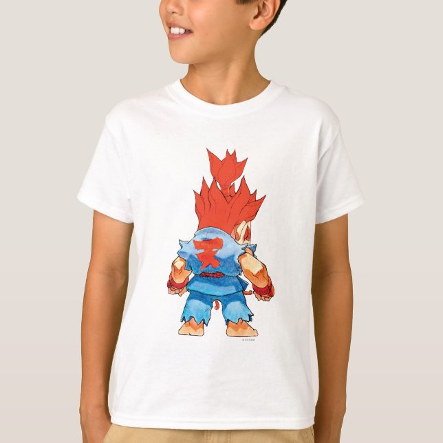 Super Puzzle Fighter II Turbo Akuma T-Shirt (Front)