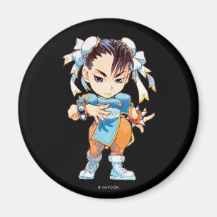 Super Puzzle Fighter II Turbo Chun-Li Magnet