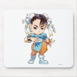 Super Puzzle Fighter II Turbo Chun-Li Mouse Pad