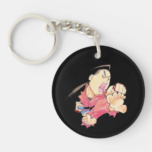 Super Puzzle Fighter II Turbo Dan 2 Keychain