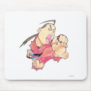 Super Puzzle Fighter II Turbo Dan 2 Mouse Pad