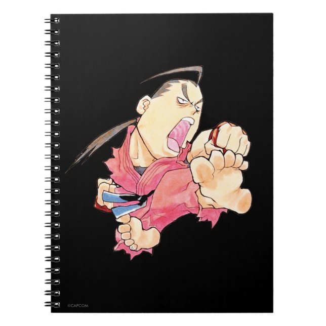 Super Puzzle Fighter II Turbo Dan 2 Notebook (Front)