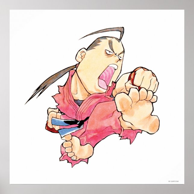 Super Puzzle Fighter II Turbo Dan 2 Poster (Front)