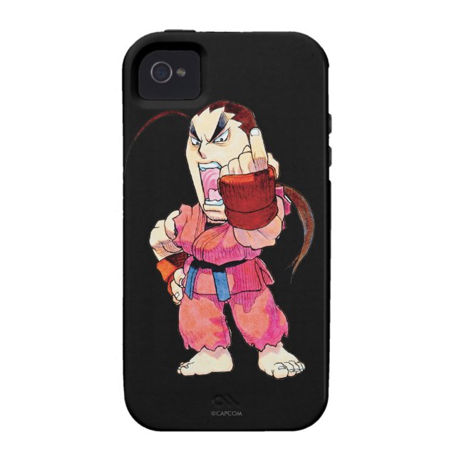 Super Puzzle Fighter II Turbo Dan Case-Mate iPhone Case (Back)