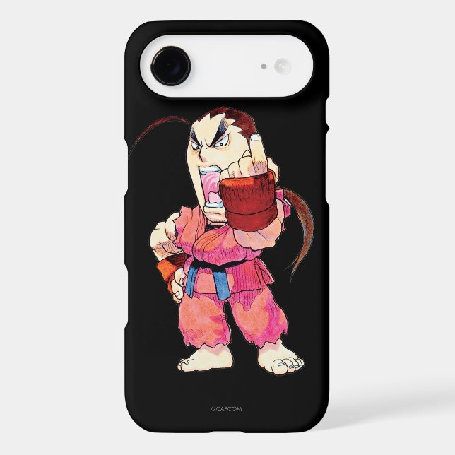 Super Puzzle Fighter II Turbo Dan Case-Mate iPhone Case (Back)
