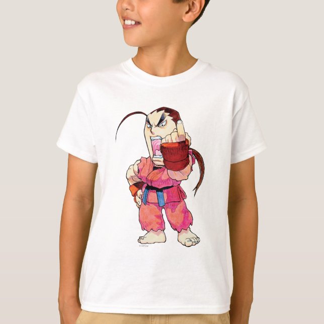 Super Puzzle Fighter II Turbo Dan T-Shirt (Front)