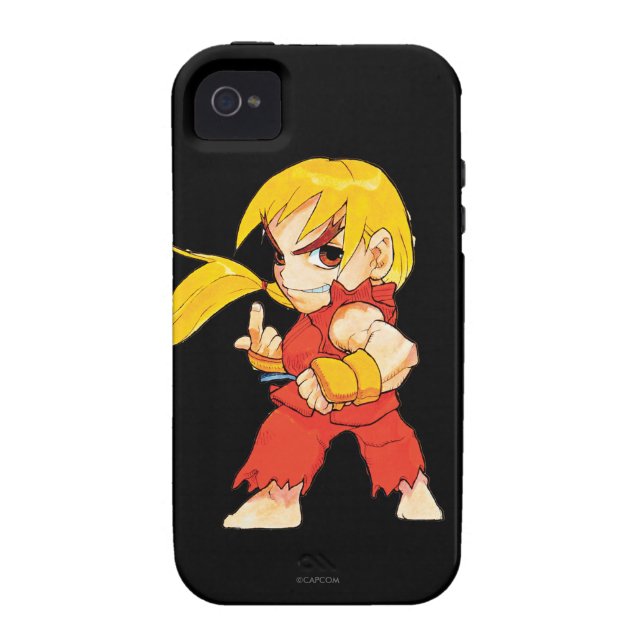 Super Puzzle Fighter II Turbo Ken Case-Mate iPhone Case (Back)