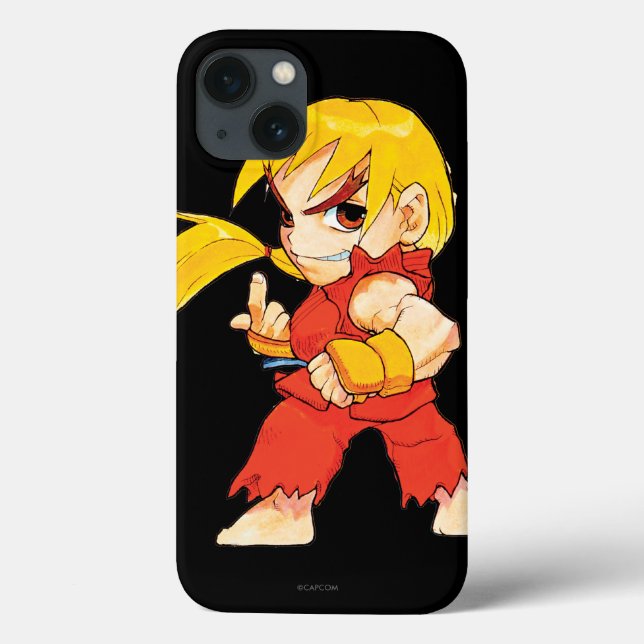 Super Puzzle Fighter II Turbo Ken Case-Mate iPhone Case (Back)