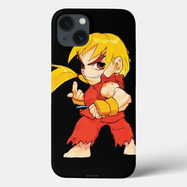Super Puzzle Fighter II Turbo Ken Case-Mate iPhone Case (Back)