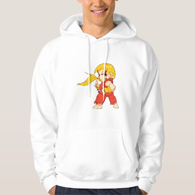 Super Puzzle Fighter II Turbo Ken Hoodie (Front)