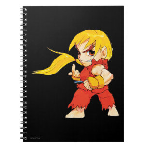 Super Puzzle Fighter II Turbo Ken Notebook