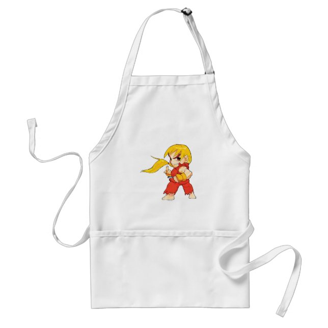 Super Puzzle Fighter II Turbo Ken Standard Apron (Front)