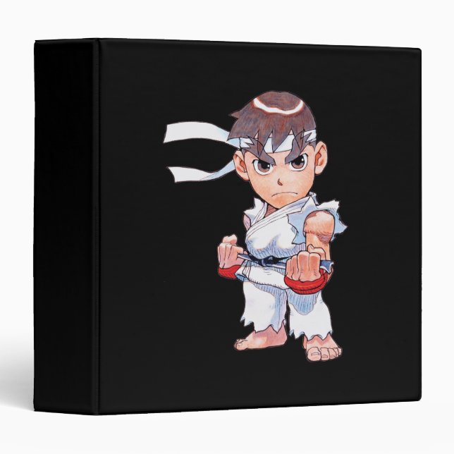 Super Puzzle Fighter II Turbo Ryu Binder (Front/Spine)