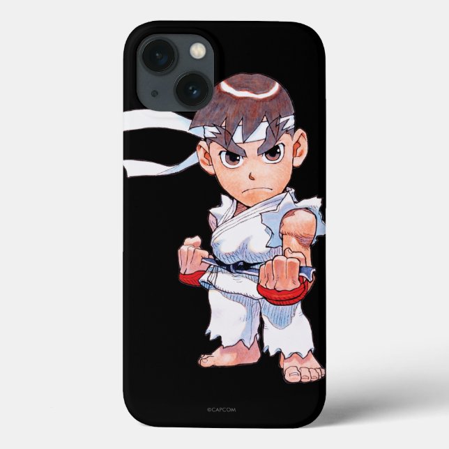 Super Puzzle Fighter II Turbo Ryu Case-Mate iPhone Case (Back)