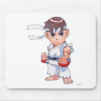 Super Puzzle Fighter II Turbo Ryu Mouse Pad