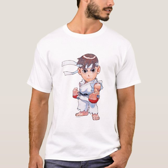Super Puzzle Fighter II Turbo Ryu T-Shirt (Front)
