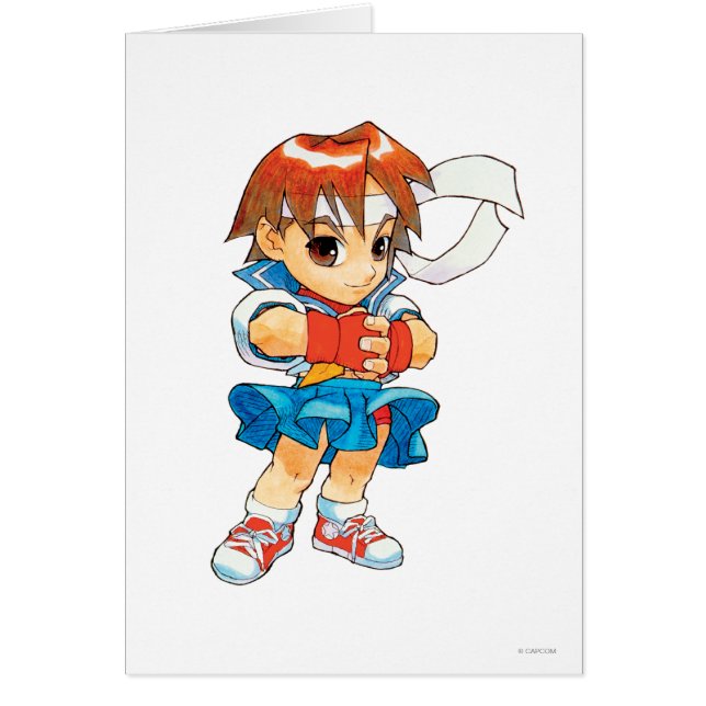 Super Puzzle Fighter II Turbo Sakura 2 (Front)