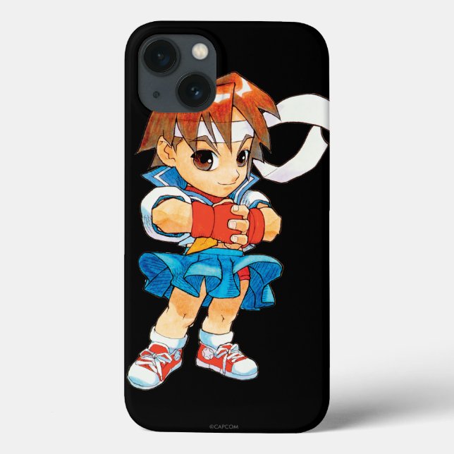 Super Puzzle Fighter II Turbo Sakura 2 Case-Mate iPhone Case (Back)