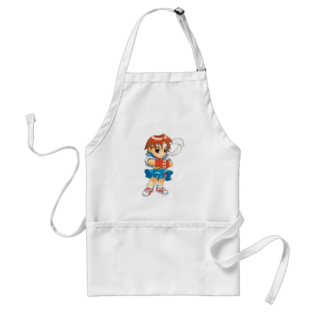 Super Puzzle Fighter II Turbo Sakura 2 Standard Apron (Front)