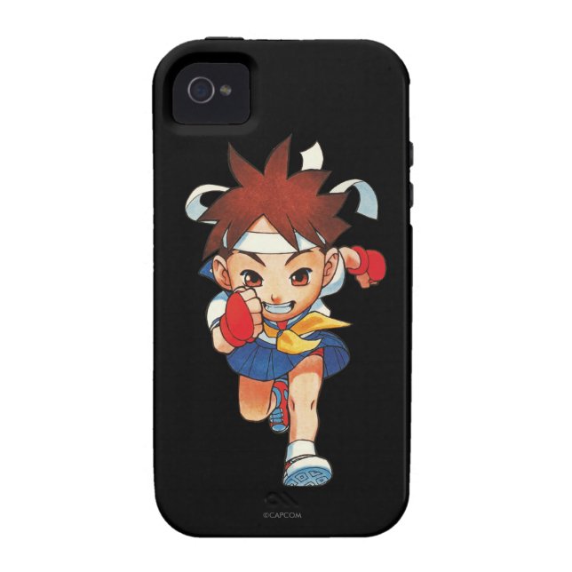 Super Puzzle Fighter II Turbo Sakura Case-Mate iPhone Case (Back)