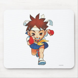 Super Puzzle Fighter II Turbo Sakura Mouse Pad