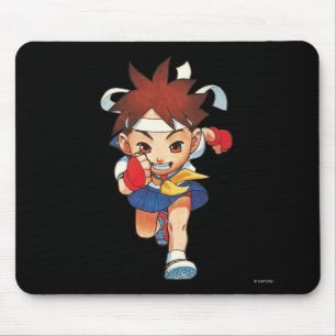 Super Puzzle Fighter II Turbo Sakura Mouse Pad