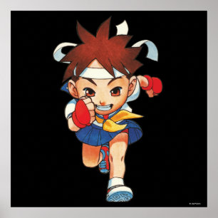Super Puzzle Fighter II Turbo Sakura Poster