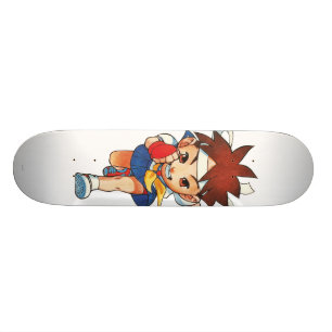 Super Puzzle Fighter II Turbo Sakura Skateboard