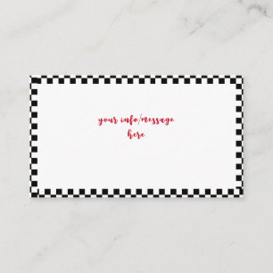 Super race car kids birthday enclosure card