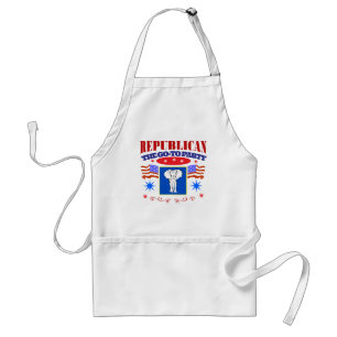 super republican party standard apron