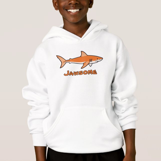 Super requin orange génial  (Devant)