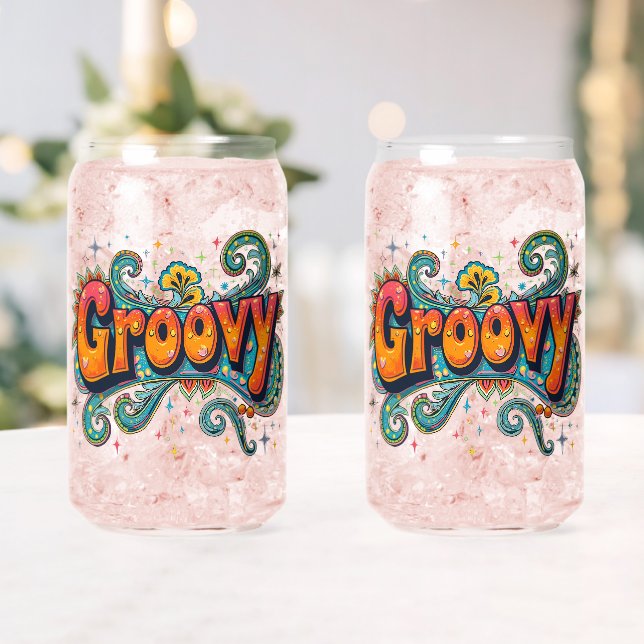 Super Retro Psychedelic les années 70 Funky Hippie (Insitu (Mariage))
