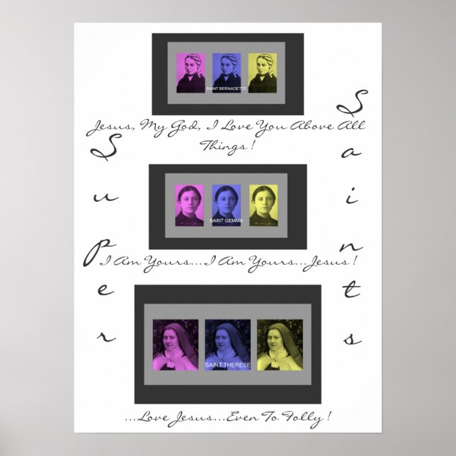 SUPER SAINTS POSTER (Front)