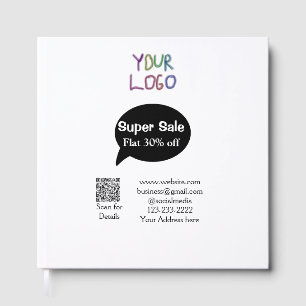 super sale business discount scan QR code details  Guest Book