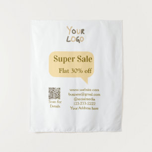 super sale business discount scan QR code details Tapestry