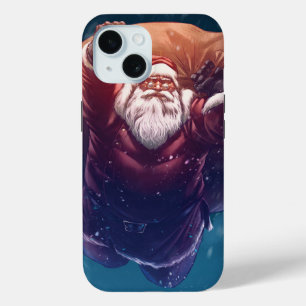Super Santa iPhone 15 Case