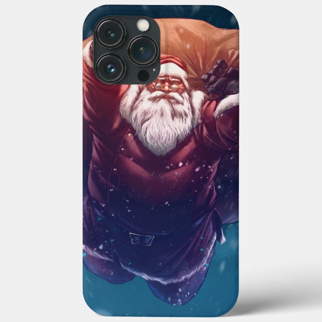 Super Santa Case-Mate iPhone Case (Back)