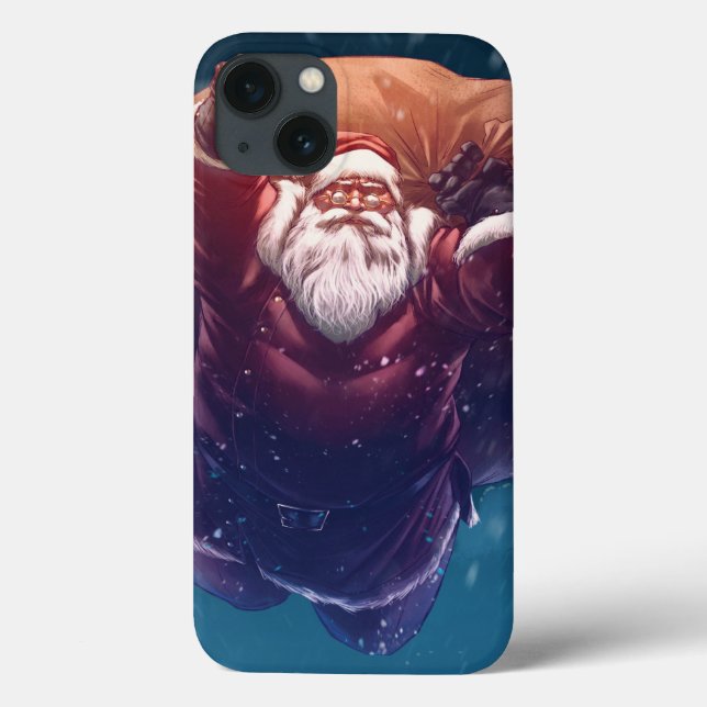 Super Santa Case-Mate iPhone Case (Back)