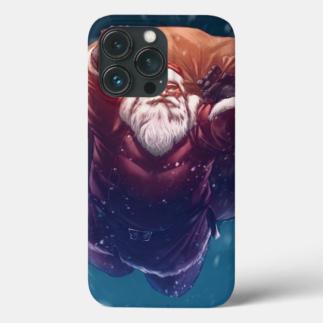 Super Santa Case-Mate iPhone Case (Back)