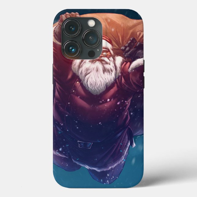 Super Santa Case-Mate iPhone Case (Back)