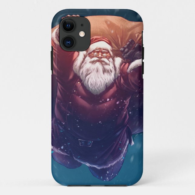 Super Santa Case-Mate iPhone Case (Back)