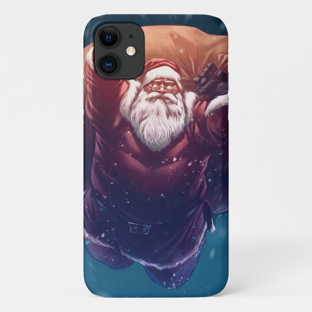 Super Santa Case-Mate iPhone Case (Back)