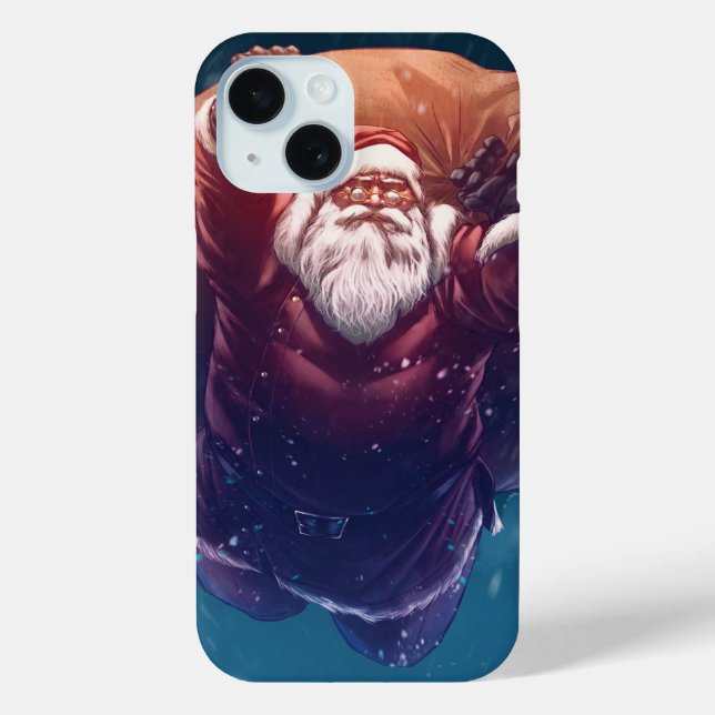 Super Santa Case-Mate iPhone Case (Back)