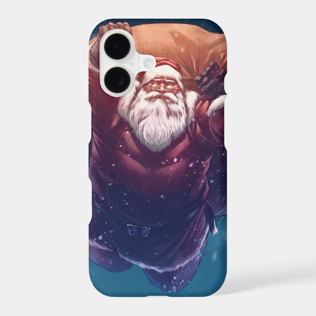 Super Santa iPhone Case (Back)