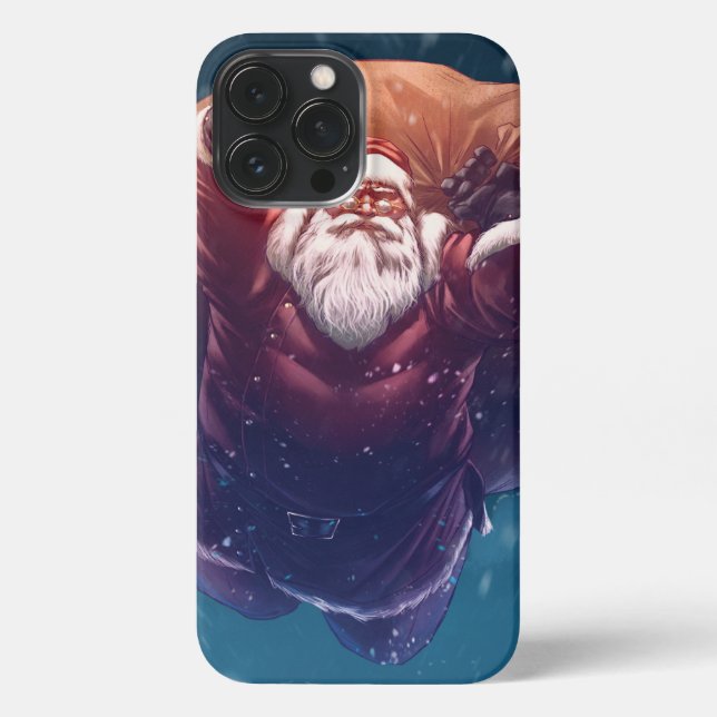 Super Santa iPhone Case (Back)