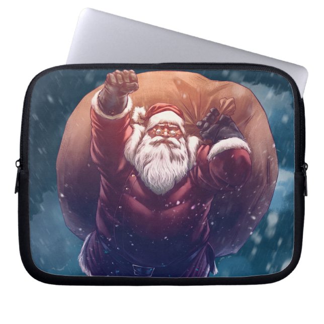 Super Santa Laptop Sleeve (Front)