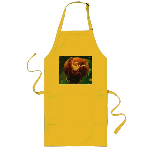 Super Santa Long Apron (Front)