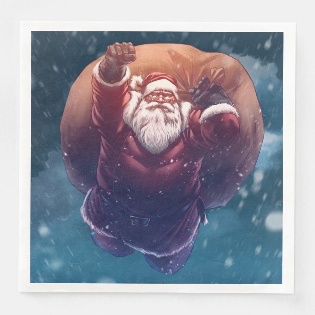 Super Santa Napkin (Front)