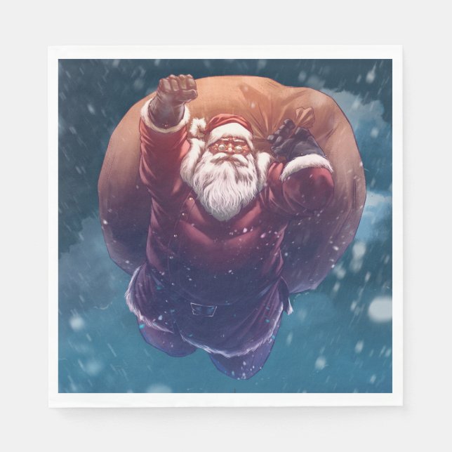 Super Santa Napkin (Front)